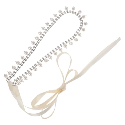 Beaupretty Perlen Körperkette Verstellbare Imitation Perlen Kette für Bohemian Glänzendes Design für Hochzeiten Besondere Anlässe von Beaupretty