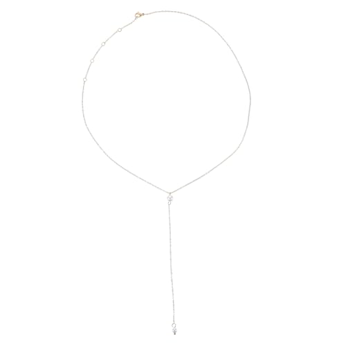 Beaupretty Perlenkette Damen Leichte Hautfreundliche Choker Halskette Einfache Goldfarbene Kette Stilvoll für Alltag und Festtage Perfektes für Frauen und Mädchen von Beaupretty
