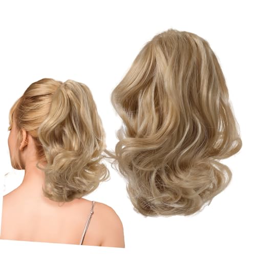 Beaupretty Pferdeschwanzverlängerung Lockige Haarteile für Damen Hochwertige Ponytail Extensions aus Hitzefestem Material Leicht und Komfortabel für Alltag Partys und Hochzeiten von Beaupretty