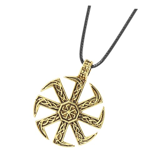 Beaupretty Rune Kette Aus Stylische Halskette Für Mann Und Frau Modisches Piraten-design Langlebig Und Praktisch Für Täglichen Gebrauch Und Veranstaltungen von Beaupretty