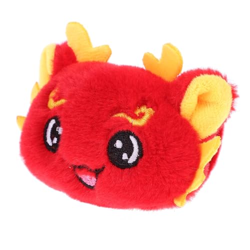 Beaupretty Plüsch Drachen Slap Armband Weiches Cartoon Wristband für Chinesisches Neujahrsfest Party Freundschaftsarmband Unisex von Beaupretty