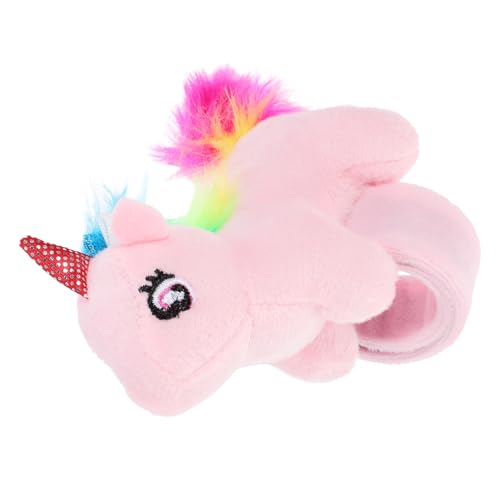 Beaupretty Plüsch Einhorn Slap Armband Kuscheliges Party Verstellbar Weiches Stofftier Armband Für Mädchen Jungen Geburtstag Mitgebsel von Beaupretty