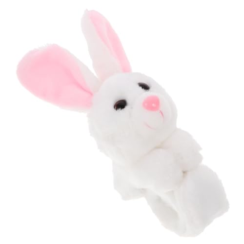 Beaupretty Plüsch Schnapparmband Weißes Kaninchen Armband Kuscheliges Tierparty Deko Geburtstag Dschungel Motto Leicht Tragbar Sicher Fuzzy Komfortabel von Beaupretty