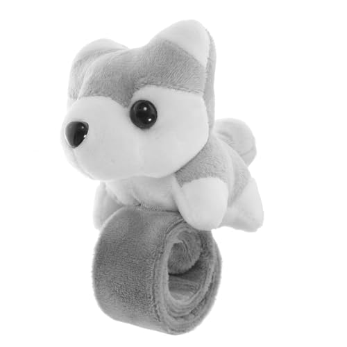 Beaupretty Plüsch Slap Armband mit Tiermotiven für Kinder Kuscheliges Stofftier Armband Spaßiges Partyspielzeug Robustes Kinderarmband für Spiel und von Beaupretty