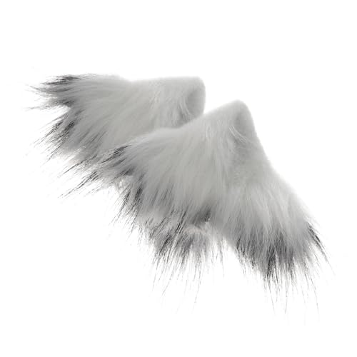 Beaupretty Plüsch Tierohren Haarklammern Adorable Cosplay Haarclips für Partys Fotorequisiten und Kostüme Leicht Angenehm zu Tragen für Damen und Geeignet von Beaupretty