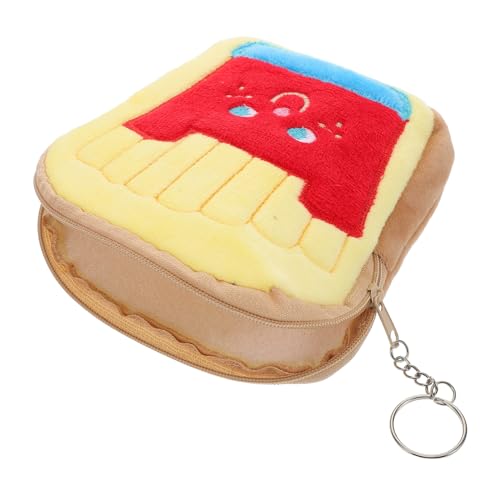 Beaupretty Cute Plush Cartoon Geldbörse Für Mädchen Handtasche Mit Schlüsselanhänger Stilvoller Münzbeutel Für Karten Und Kleine Accessoires Für Shopping Und Reisen von Beaupretty