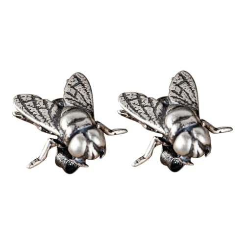 Beaupretty Punk Ohrstecker Damen Fliegenform Zierliche Ohrringe Modischer Vintage Look Hautfreundlich Langlebig Alltagstauglich Vielseitig Kombinierbar für Frauen von Beaupretty