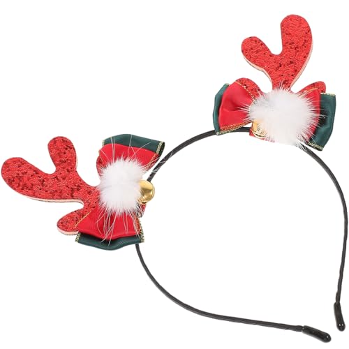 Beaupretty Kleider Rehkitz-Horn-Kopfbedeckung Geburtstagskopfschmuck fasching kopfbedeckung fasching kopfschmuck Haarband Stirnband Kopf Zubehör Weihnachtsdekoration Tier Kopftaste von Beaupretty