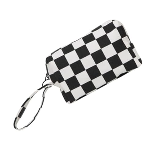 Beaupretty Reise Kosmetiktasche Tragbarer Make Up Organizer für Damen mit Einfachem Reißverschluss für Kosmetik Schlüssel und Handy Praktischer Toilettenartikel mit Ausgezeichneter Kapazität von Beaupretty