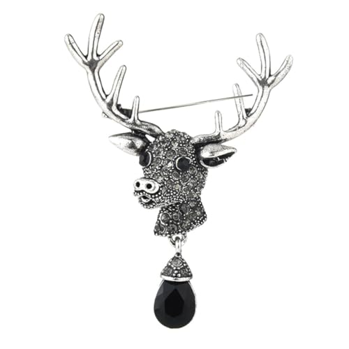 Beaupretty Retro Brosche aus Langlebiger Legierung Stabile Anstecknadel für Kleidung Schal und Hut Einzigartiges Tier accessoire für Damen und Herren Geschenk zu Weihnachten und Besonderen von Beaupretty
