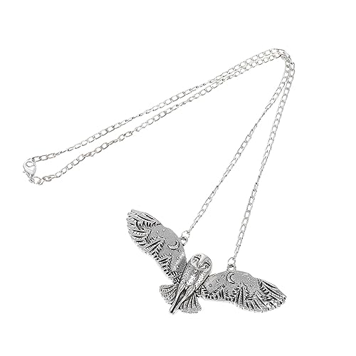 Beaupretty Retro Design Damen Halskette Eule Anhänger Punk Halskette Hautfreundlicher Stylisches Schmuckstück für Alltag und Besondere Anlässe von Beaupretty
