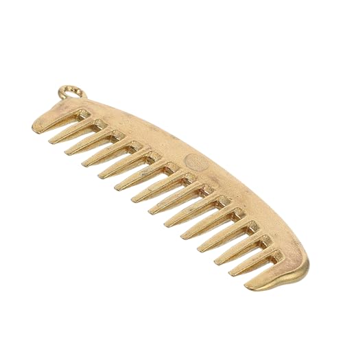 Beaupretty Retro-kamm-anhänger Schlüsselanhänger Mini-kamm Diy-anhänger Hängende Dekoration Breitzahnige Kämme von Beaupretty