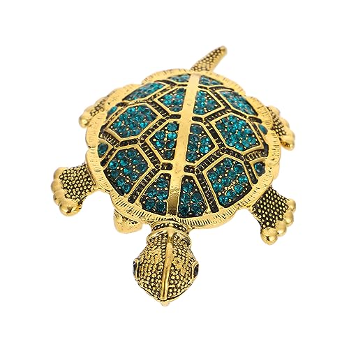 Beaupretty Rhinestone Brosche Schildkrötenform für Damen Elegantes Accessoire für Kleidung Schals Taschen und für Hochzeiten Partys und Besondere Anlässe von Beaupretty