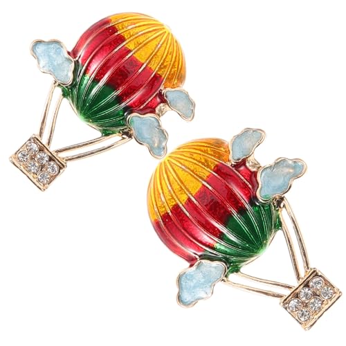 Beaupretty Rhinestone Ohrstecker Damen Bunte Wolken und Heißluftballon Form Niedlich und Zinklegierung mit Schimmernden Strasssteinen Modischer Schmuck für Frauen Winzige Ohrhänger Beaupretty Rhinestone Ohrstecker Damen Bunte Wolken und Heißluftballon Form Niedlich und Zinklegierung mit Schimmernden Strasssteinen Modischer Schmuck für Frauen Winzige Ohrhänger von Beaupretty