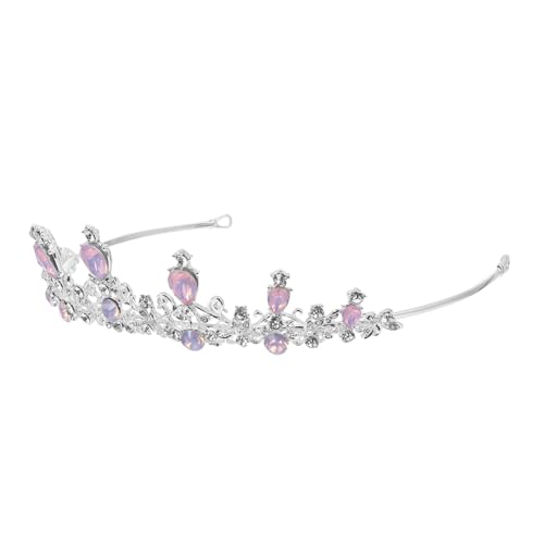 Beaupretty Rhinestone Tiara Haarschmuck Brautkrone aus Legierung Funkelndes Kopfschmuck für Hochzeit Braut und Brautjungfern Diadem als und Fotorequisite von Beaupretty