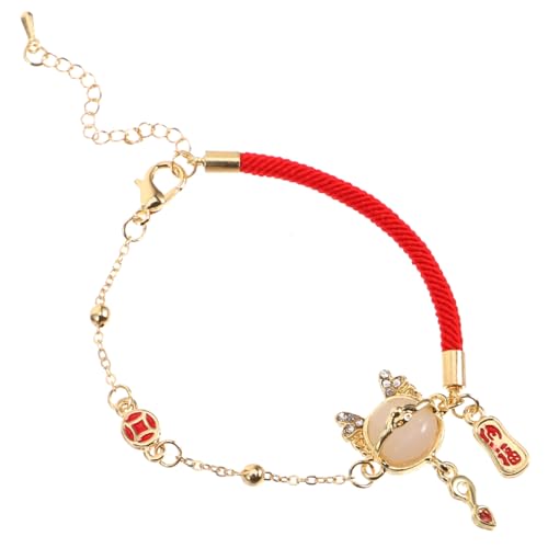 Beaupretty Rotes Schutzarmband Drachenjahr Geflochtenes Seilarmband für Damen und Herren Leichtes Modisches Schmuckstück zum Neujahrsfest und Vielseitiger Alltagsbegleiter Beaupretty Rotes Schutzarmband Drachenjahr Geflochtenes Seilarmband für Damen und Herren Leichtes Modisches Schmuckstück zum Neujahrsfest und Vielseitiger Alltagsbegleiter von Beaupretty