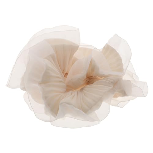 Beaupretty Chiffon Haargummis Mit Rüschendesign Ponytail Halter Für Hochzeiten Frauen Und Mädchen Weiche Große Organza Haarschleifen Für Stilvolle Frisuren Beaupretty Chiffon Haargummis Mit Rüschendesign Ponytail Halter Für Hochzeiten Frauen Und Mädchen Weiche Große Organza Haarschleifen Für Stilvolle Frisuren von Beaupretty