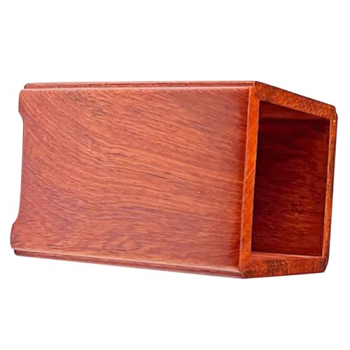 Beaupretty Rustikaler Stiftehalter Und Make-up-organizer – Besteck-aufbewahrungsbox Aus Palisander Für Einen Aufgeräumten Schreibtisch von Beaupretty