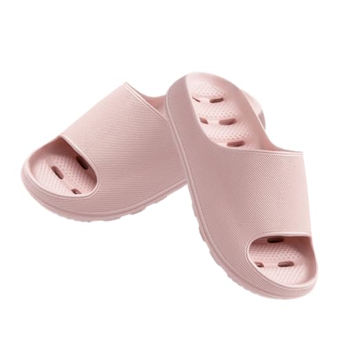 Beaupretty Rutschfeste Atmungsaktive Damen badeslipper aus PVC Leicht und Komfortabel für Badezimmer Spa Hotel und Reisen Modisches von Beaupretty