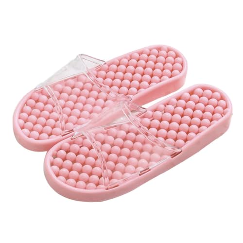 Beaupretty Rutschfeste Massage badelatschen Unisex PVC Hausschuhe mit Offener Zehe Schnell Trocknend Langlebig und Angenehm für Badezimmer und Indoor outdoor Nutzung in Nordic von Beaupretty