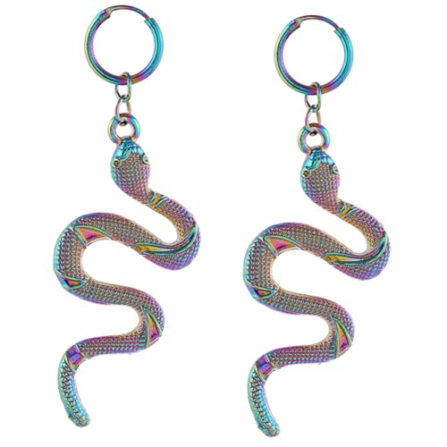 Beaupretty Schlangenohrringe Kreative Bunte Dangle Ohrstecker im Vintage Stil Einzigartiges Schlangen Design Schmuckstücke für Frauen und Mädchen Passend zu Casual und Party Outfits Beaupretty Schlangenohrringe Kreative Bunte Dangle Ohrstecker im Vintage Stil Einzigartiges Schlangen Design Schmuckstücke für Frauen und Mädchen Passend zu Casual und Party Outfits von Beaupretty