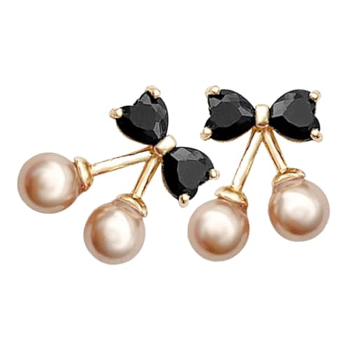 Beaupretty Schleifen Ohrstecker Damen Klein Elegant Leicht Schmuck für Frauen und Mädchen Modisch Zuverlässig von Beaupretty