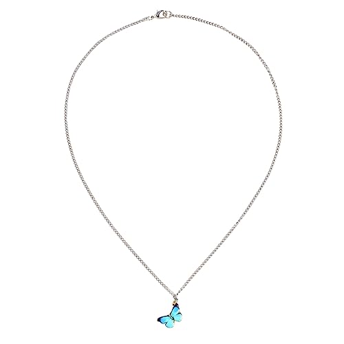 Beaupretty Schmetterlingsanhänger Halskette für Damen Zierliche Clavicle Kette Modisches Schmuckstück für Partys Jubiläen und Alltag von Beaupretty