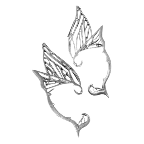 Beaupretty Schmetterlingsflügel Ohrklemme Ohrringe Damen Ohrschmuck Nicht Durchstochen Einzigartiges Design Elegant Für Alltag Cosplay Festival von Beaupretty
