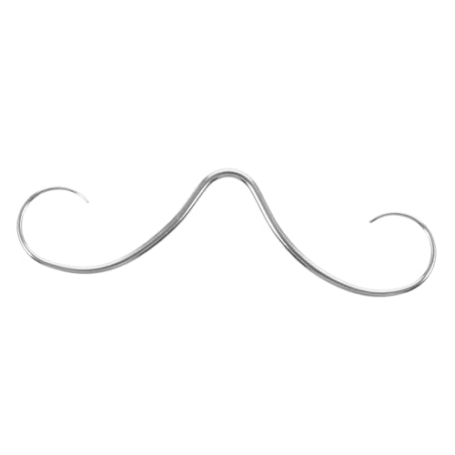 Beaupretty Schnurrbart Nasenring Septum Piercing aus Komfortabel Passend Für Damen Herren Nasenpiercing Schmuck Einfach Zu Reinigen Langlebig von Beaupretty