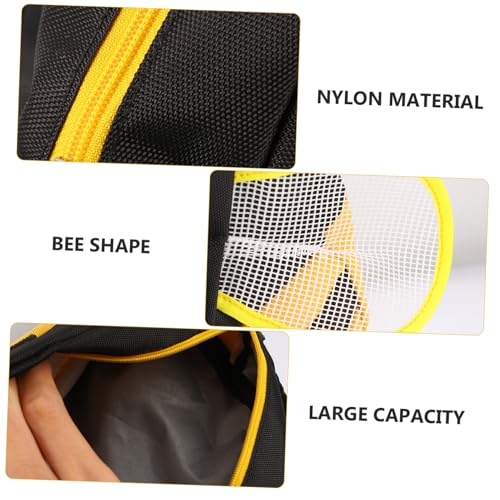 Beaupretty Schulranzen mit Verstellbaren Trägern Niedlicher Cartoon Bee Form Langlebiges Material Unisex Kindergartenrucksack für Jungen und Mädchen Gelb Verlust Sicherheitsfunktion von Beaupretty