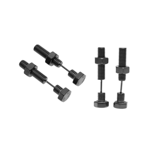 Beaupretty Schwarze Schrauben Ohrstecker aus Unisex Robust und Hautfreundlich für Nachtclub Party und Alltag Modisches Design Einfache Handhabung Beaupretty Schwarze Schrauben Ohrstecker aus Unisex Robust und Hautfreundlich für Nachtclub Party und Alltag Modisches Design Einfache Handhabung von Beaupretty