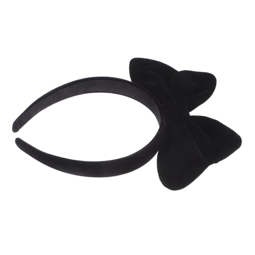 Beaupretty Großes Stirnband Mit Schleife Aus Samt Plüsch-haarreif Für Festival Geburtstag Party Weihnachten Für Mädchen Und Damen von Beaupretty