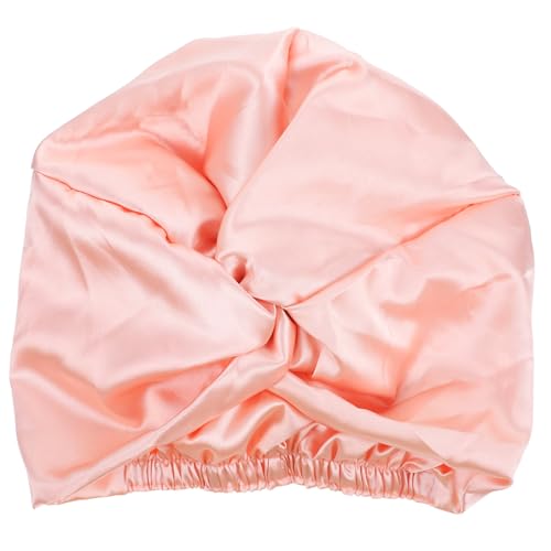 Beaupretty Seidenhaube für Damen Doppellagige aus Imitiertem Seidenmaterial Atmungsaktiv und Bequem Schützt Haare und Kopfkissen für Lockiges Haar und Tägliche Nutzung von Beaupretty