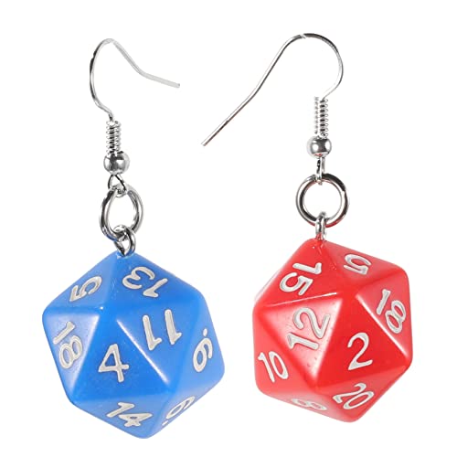 Beaupretty Seitige Würfel Ohrringe für Damen Kreative Würfelschmuck Ohrringe Trendige Statement Leicht und Perfektes Accessoire für Jede Gelegenheit von Beaupretty