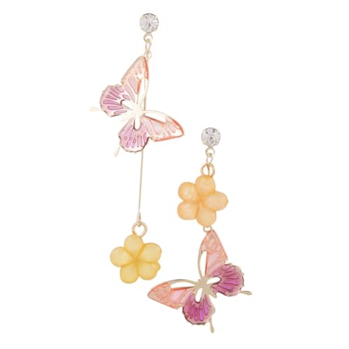 Beaupretty Silber Ohrringe Damen Blumen Design Kreative Asymmetrische Ohrhänger Modischer Schmuck für Frauen als für Freundinnen und Geburtstage Allergiefrei und Elegant Beaupretty Silber Ohrringe Damen Blumen Design Kreative Asymmetrische Ohrhänger Modischer Schmuck für Frauen als für Freundinnen und Geburtstage Allergiefrei und Elegant von Beaupretty