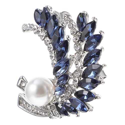 Beaupretty Silberfarbene Brosche Weizenform Anstecknadel Retro Stil Damen Anstecknadel für Kleidung Schals Taschen Modisches Accessoire für Alltag und Besondere Anlässe von Beaupretty