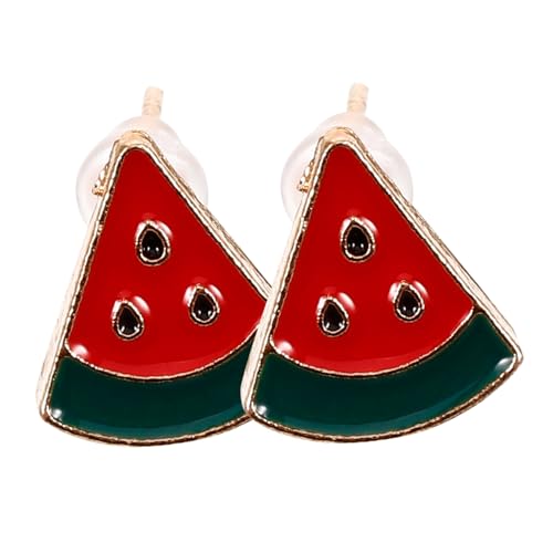 Beaupretty Obstohrringe Für Frauen Trendige Ohrstecker Aus Robustem Kunststoff Lustiger Damenschmuck in Fruchtform Für Partys Und Freizeit Farbenfrohe Ohrringe Für Mädchen Und Damen von Beaupretty