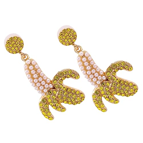 Beaupretty Sparkly Ohrstecker Damen Ohrringe Kreativ Strass Schmuck Leicht Tragen Alltag Urlaub von Beaupretty