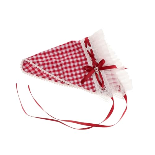 Beaupretty Spitze Tiara stirnband Haarbandana Dreieck Kopftuch Frauen Kopftuch Blumenhaarschal gestrickte Haarschals dreieckiges Bandana Boho-Bandana floraler Haarschal Haarzubehör Stoff rot Beaupretty Spitze Tiara stirnband Haarbandana Dreieck Kopftuch Frauen Kopftuch Blumenhaarschal gestrickte Haarschals dreieckiges Bandana Boho-Bandana floraler Haarschal Haarzubehör Stoff rot von Beaupretty