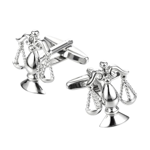 Beaupretty Manschettenknöpfe Herren Aus Kupfer Stilvolle Ärmelknöpfe in Balance Form Ansprechende Kleidungsverschlüsse Für Anzug Und Hemd Langlebig Und Rostbeständig Für Besondere Anlässe von Beaupretty