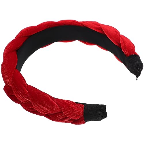 Beaupretty Stirnband Drehen Haarbänder Für Damenhaar Stirnband Für Mädchen Rotes Bandana-stirnband Grüne Stirnbänder Für Frauen Süße Haarbänder Knoten Kind Stoff Europäisch Und Amerikanisch von Beaupretty