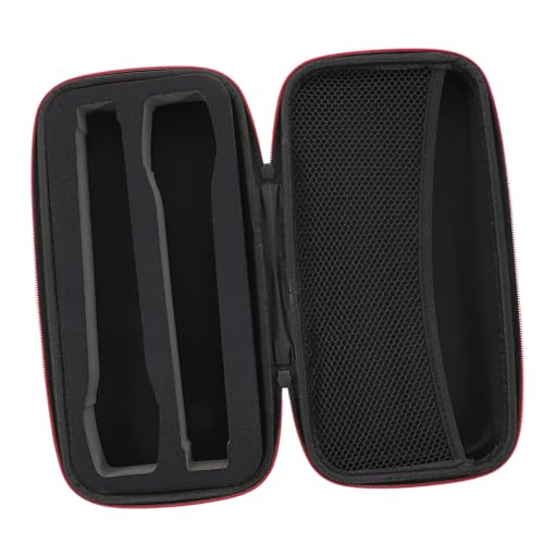Beaupretty Stoßfeste Mikrofon Tasche für Kabellose Handmikrofone Leichter Großer Eva Schutztasche mit Mesh Organizer Kompakt und Tragbar für Bühne und Reise von Beaupretty