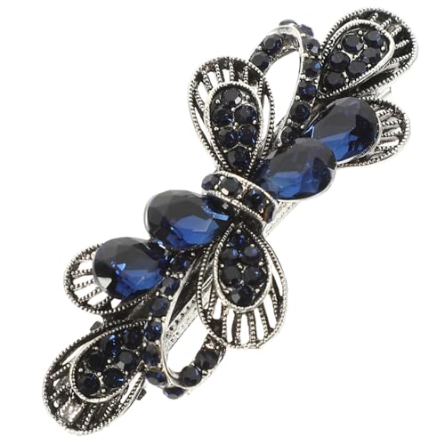 Beaupretty Strass Haarspange Damen Barrette mit Funkelnden Kristallen Langlebiges Haarschmuck Accessoire für Lange Lockige und Glatte Haare Stilvoll für Party Alltag und Festliche Anlässe von Beaupretty