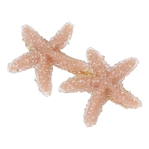 Beaupretty Glitzernde Haarnadel Haarspangen Zum Schminken Haarschmuck Muscheln Haarspangen Mit Seesternen Stern Haarspangen Zubehör Für Haarspangen Haar Klammern Meerjungfrau Südkorea Damen von Beaupretty