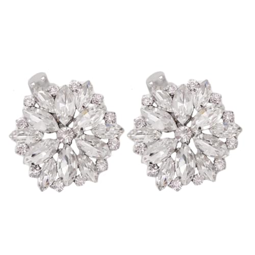 Beaupretty Strass Schuhclips Abnehmbare Schuhschnallen Glänzend Dekorative Accessoires für Damen Pumps Flats Sandalen Brautschuhe von Beaupretty