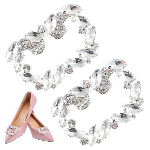 Beaupretty Strassklips Schuhe Damen Metall Schuhblumen Accessoires Hochzeit Braut Schuhclip für Pumps Sandalen Boots Dekoration Langlebig und Vielseitig Einsetzbar von Beaupretty