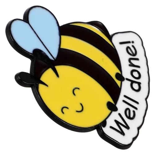 Beaupretty Bienen Tierbrosche Für Frauen Süße Anstecknadel Aus Metall Langlebige Brosche Für Kleidung Rucksäcke Und Taschen Elegantes Bienenschmuck Accessoire von Beaupretty
