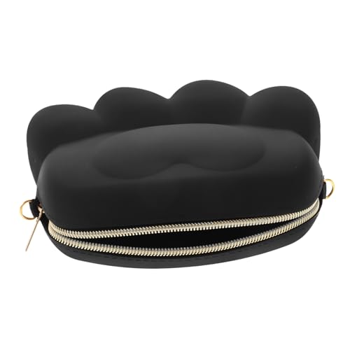 Beaupretty Süße Katzenpfoten Geldbörse Silikon Praktische Münztasche für Damen Hand oder Schultertasche Weiches Material Organisieren von Kleingeld Kleinen Gegenständen von Beaupretty