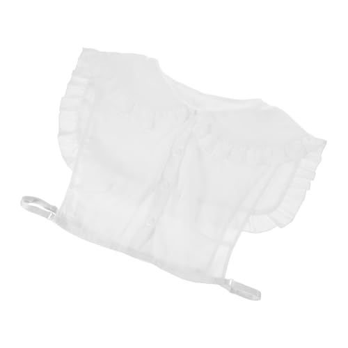 Beaupretty Sweet Chiffon False Blouse Collar Damen Fake Sweater Kragen All match Modeaccessoire für Blusen Kleider und Pullover Vielseitig für Party Alltag Hochzeit und Büro von Beaupretty