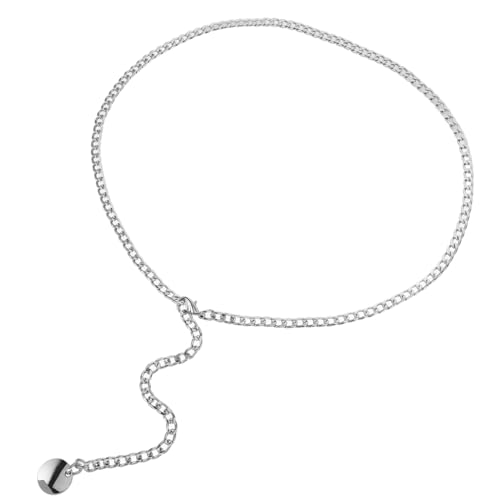 Beaupretty Damen-taillengürtel Aus Metall Geflochtene Dekorative Kette Vielseitige Stilvolle Kette Für Kleider Und Hosen Einstellbare Für Jeden Anlass von Beaupretty